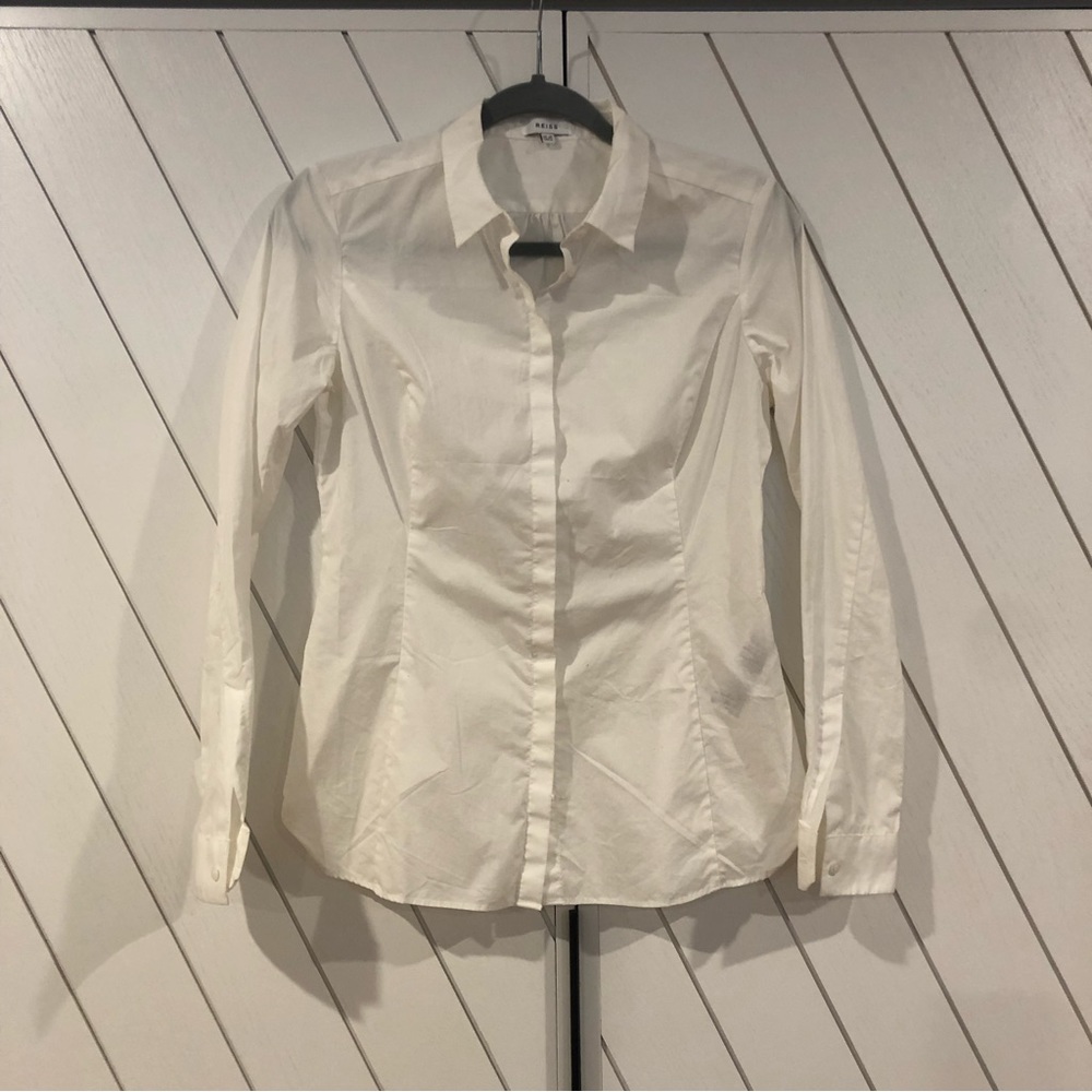 Reiss Classic White shirt size 6